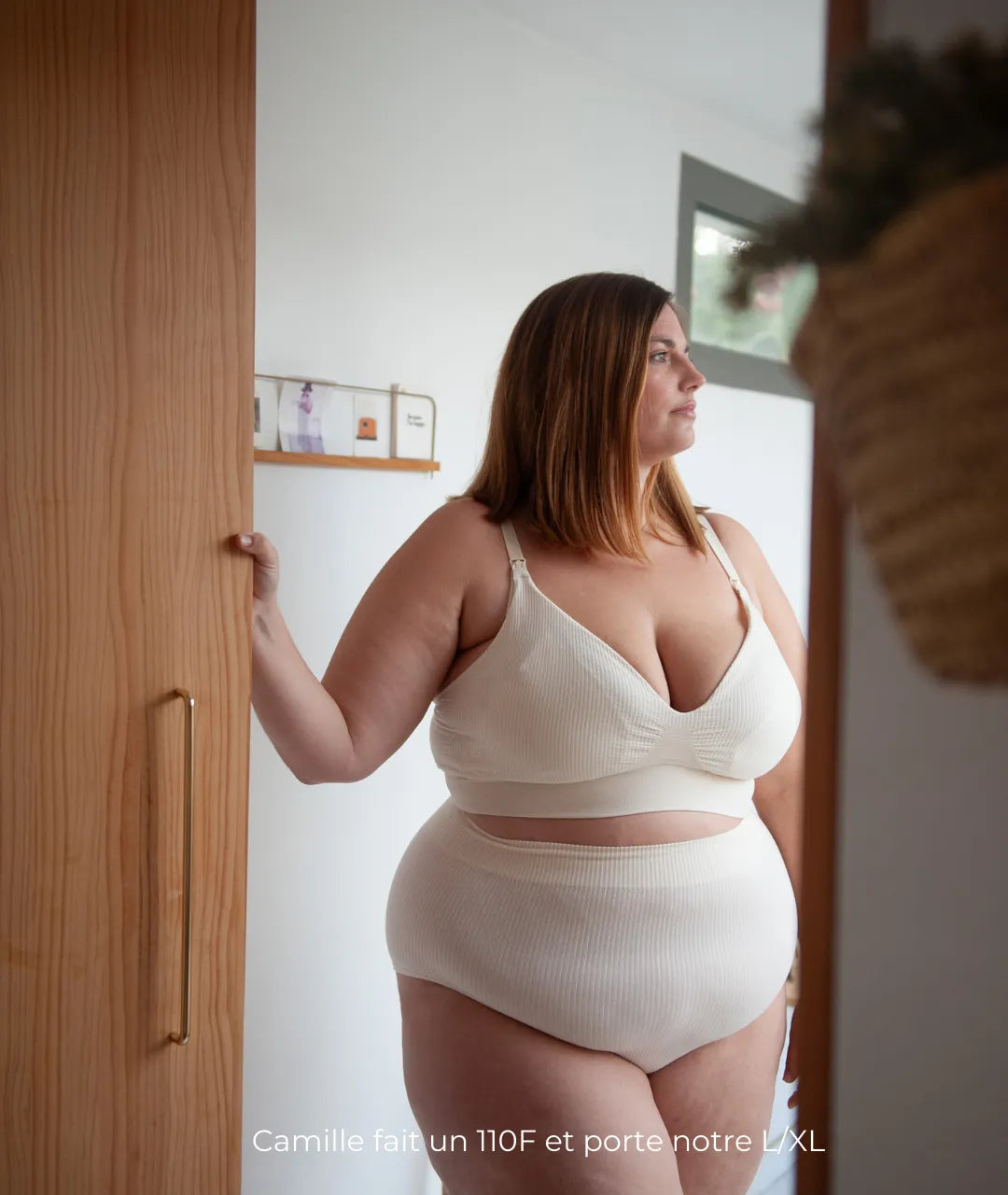 Soutien-gorge style brassière, sans agrafes, essential bra