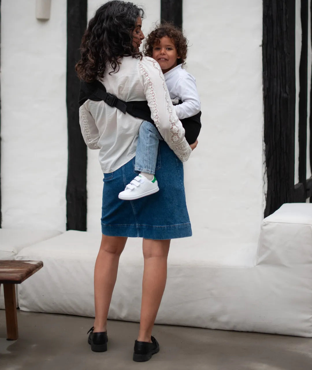 porte bébé sur hanche fait en europe