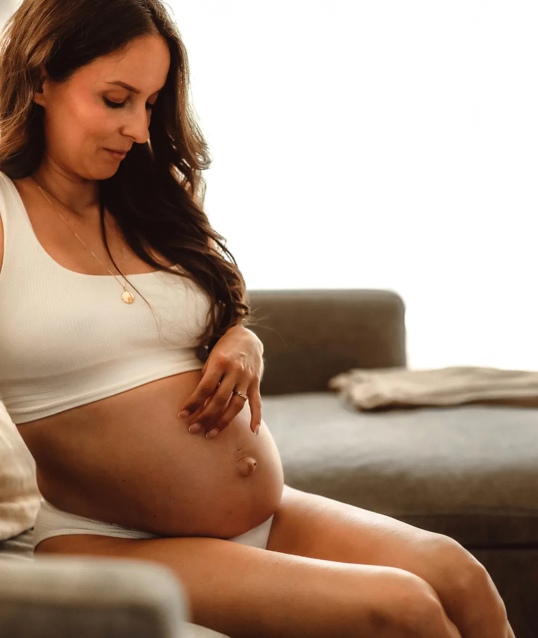 Lingerie de grossesse confort peau sensible de Mama Hangs