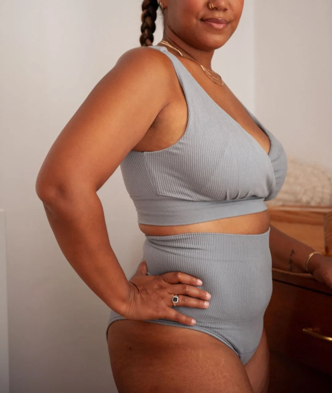 Slip mit hoher Taille everyday