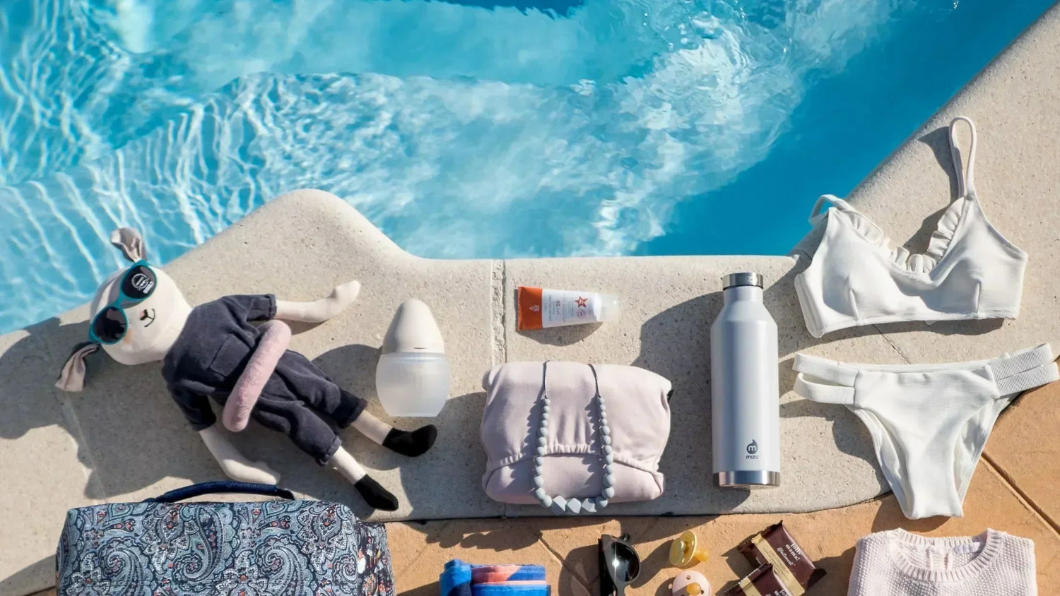 La valise de maternité d’été