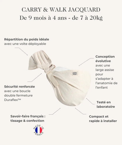 Carry &amp; Walk Jacquard