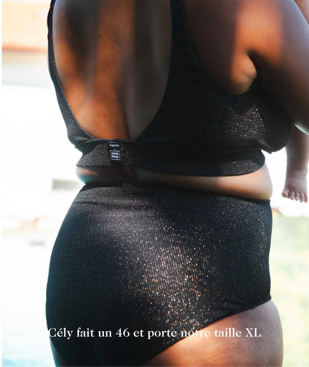 maillot de grossesse absorbant les fuites de lait. 