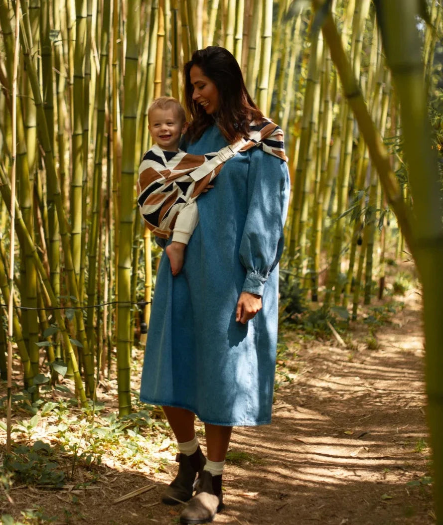 carry & walkde Mama Hangs, portage d'appoint confectionné au Portugal  #fr:couleur_jacquard-earth,en:color_jacquard-earth,de:farbe_jacquard-earth