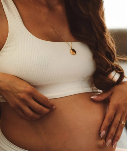 Brassiere lingerie de maternité de Mama Hangs, douce et extensible en micromodal