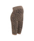 Cycliste grossesse sans couture confotable et doux leopard 