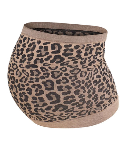 Bandeau de grossesse et bandeau de naissance sans couture confortable mama hangs leopard