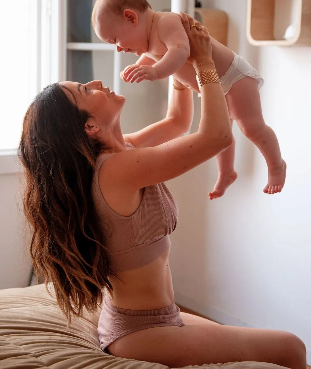 Soutien-gorge d'allaitement élastique pour femmes matures enceintes,  ouverture frontale sans fil pour la grossesse et l'allaitement maternel,  sous-vêtements de maternité - Temu Belgium