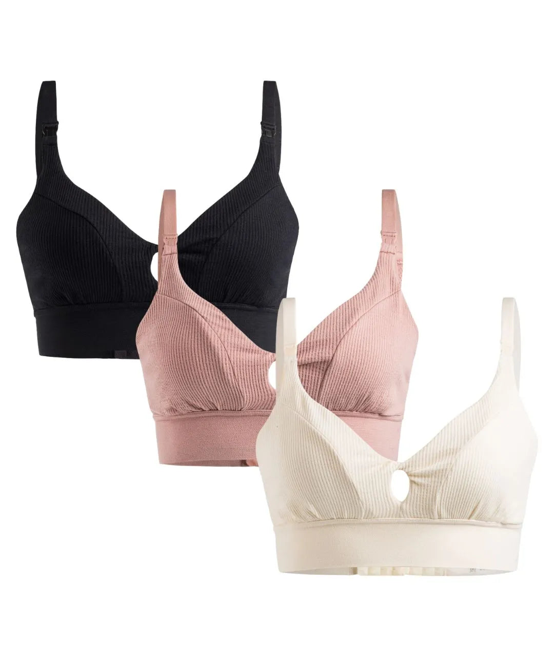pack de 3 mama glow de mama hangs, soutien gorge d&
