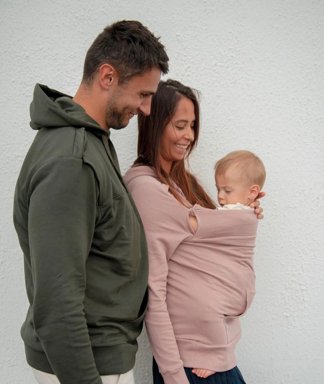 Baby carrier sweatshirt Mama Hangs