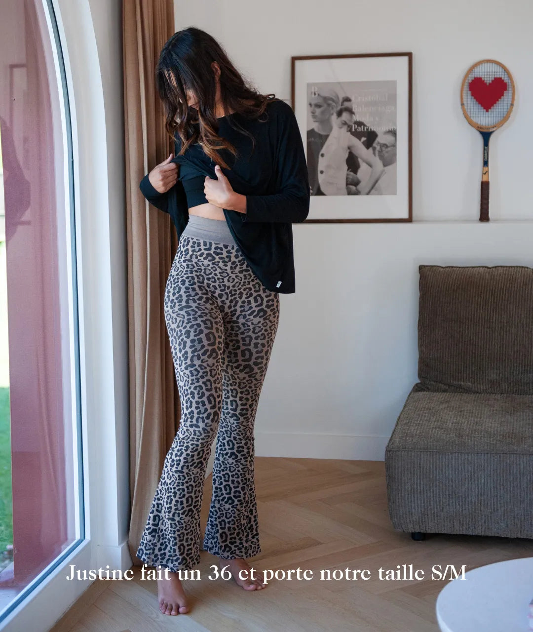 pantalon de maternité confortable en bambou 